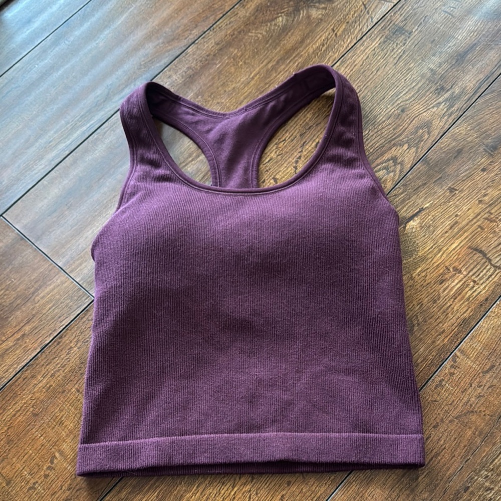 Women's Purple Racerback Tank Top